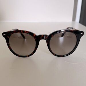 Fossil Tortoiseshell Sunglasses, round frame